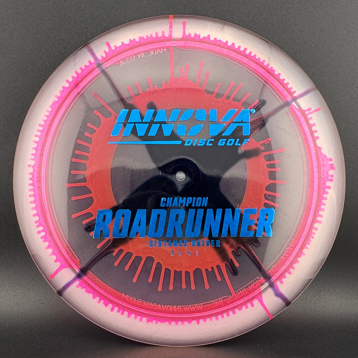 I-Dye Champion Roadrunner Disc Golf Driver