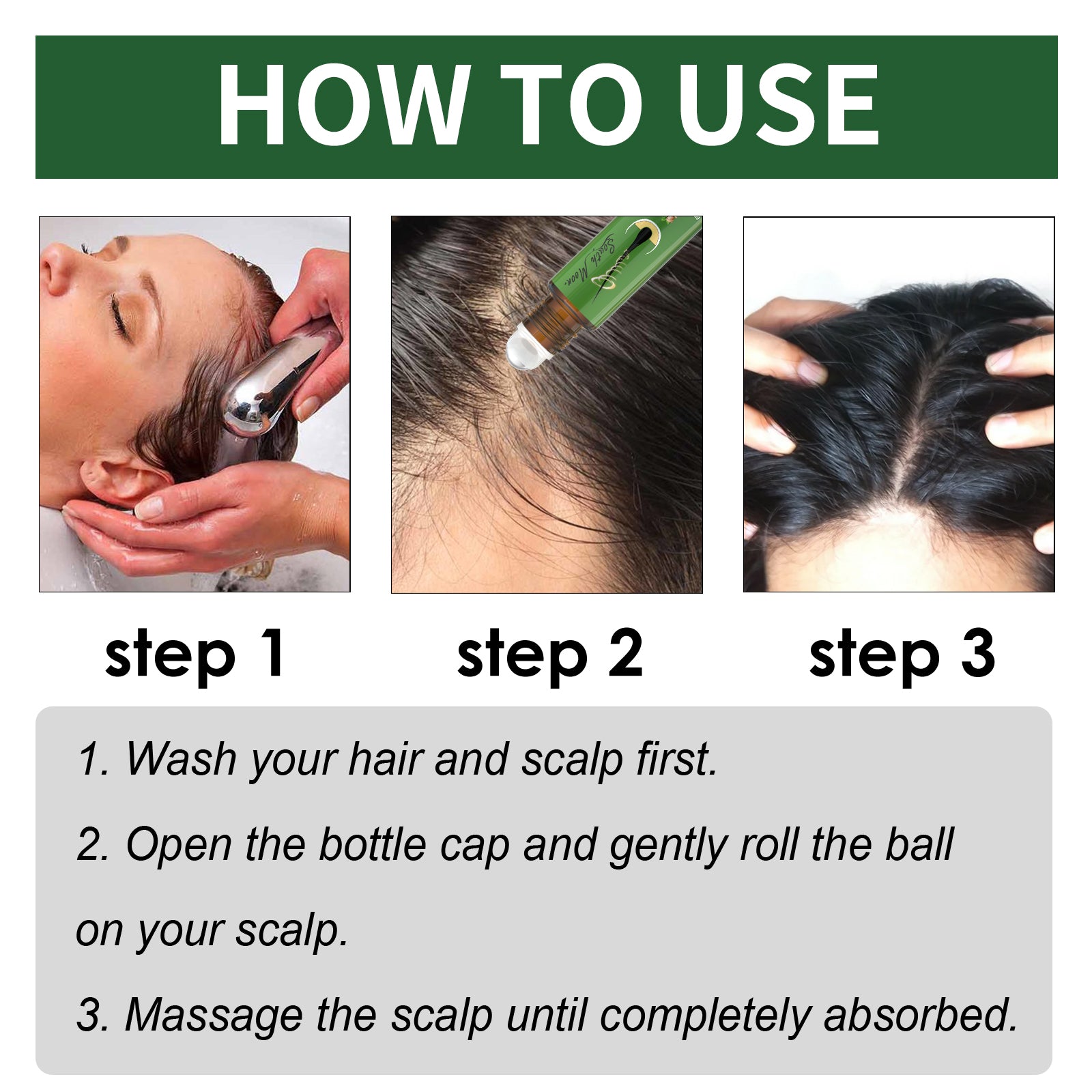 Ginger Hair Care Ball Scalp Care Nourishes Soft, Fluffy, Glossy Hair And Strengthens Hair - Korvel