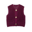 Versatile Crochet Hollow Vest in Solid Colors