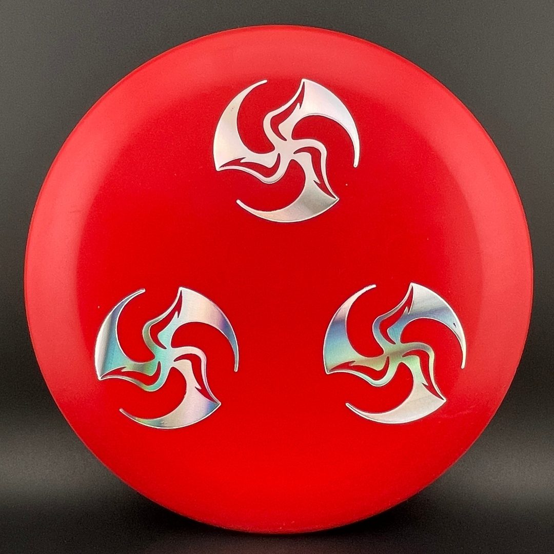 Putter de disc golf X-Line P2 Triple Mini Huk Stamp