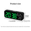 Premium Digital Alarm Clock with Temperature and Voice Control