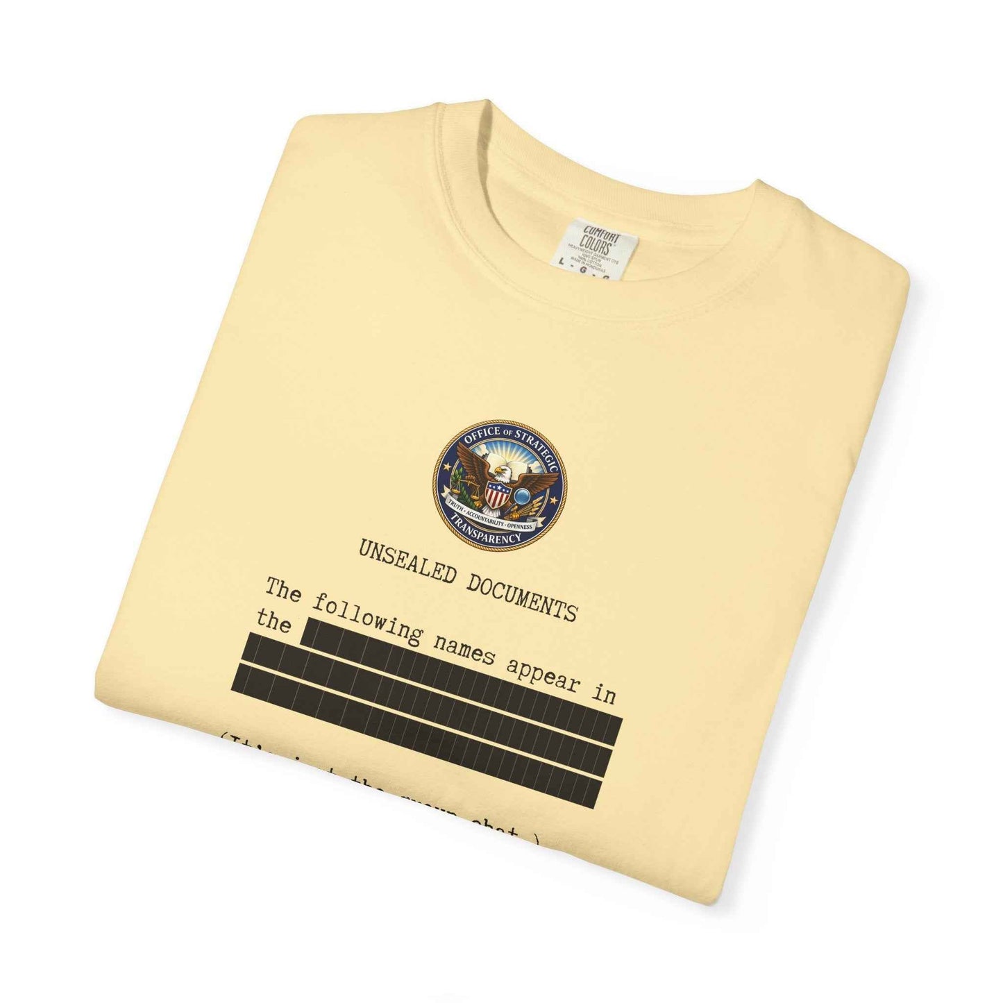Unsealed Documents Unisex T-Shirt - Political Satire Tee