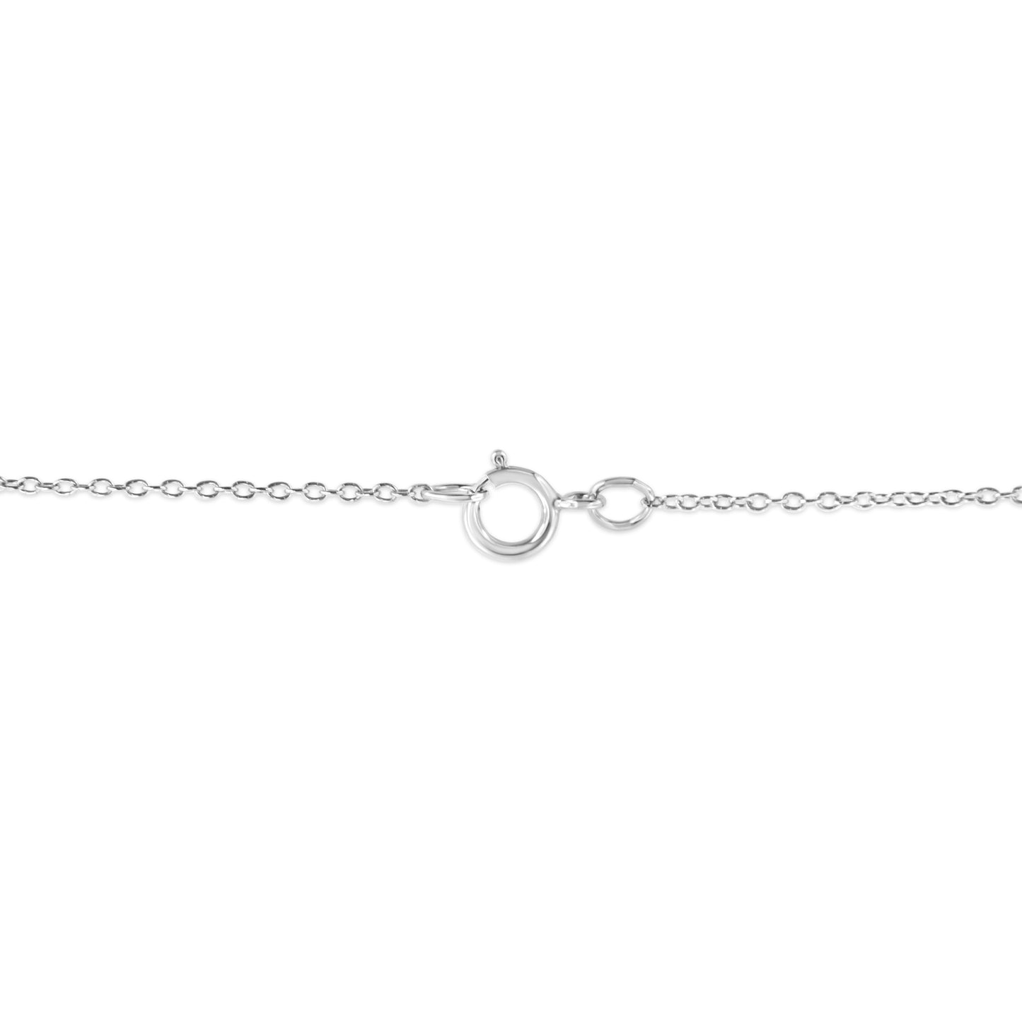 Collier Pendentif en Argent Sterling .925 avec Aile d'Ange et Diamants