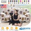Premium Printed Stretch Sofa Cover - Soft Polyester Protector