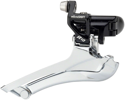 Dérailleur avant microSHIFT R10 - 10 vitesses double 56t max avec collier de fixation