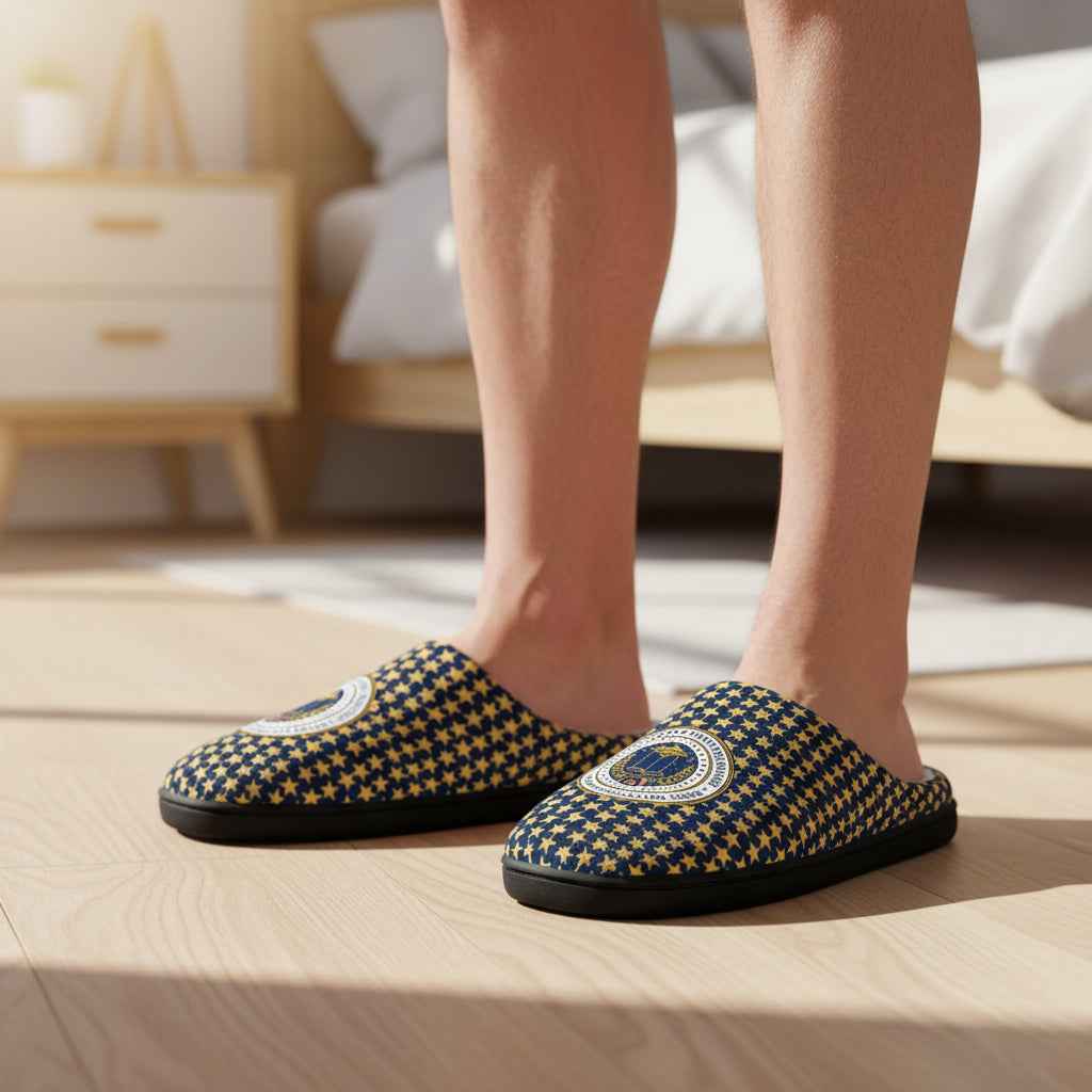 Chaussons pour hommes du Bureau américain des chaussettes et des pantoufles