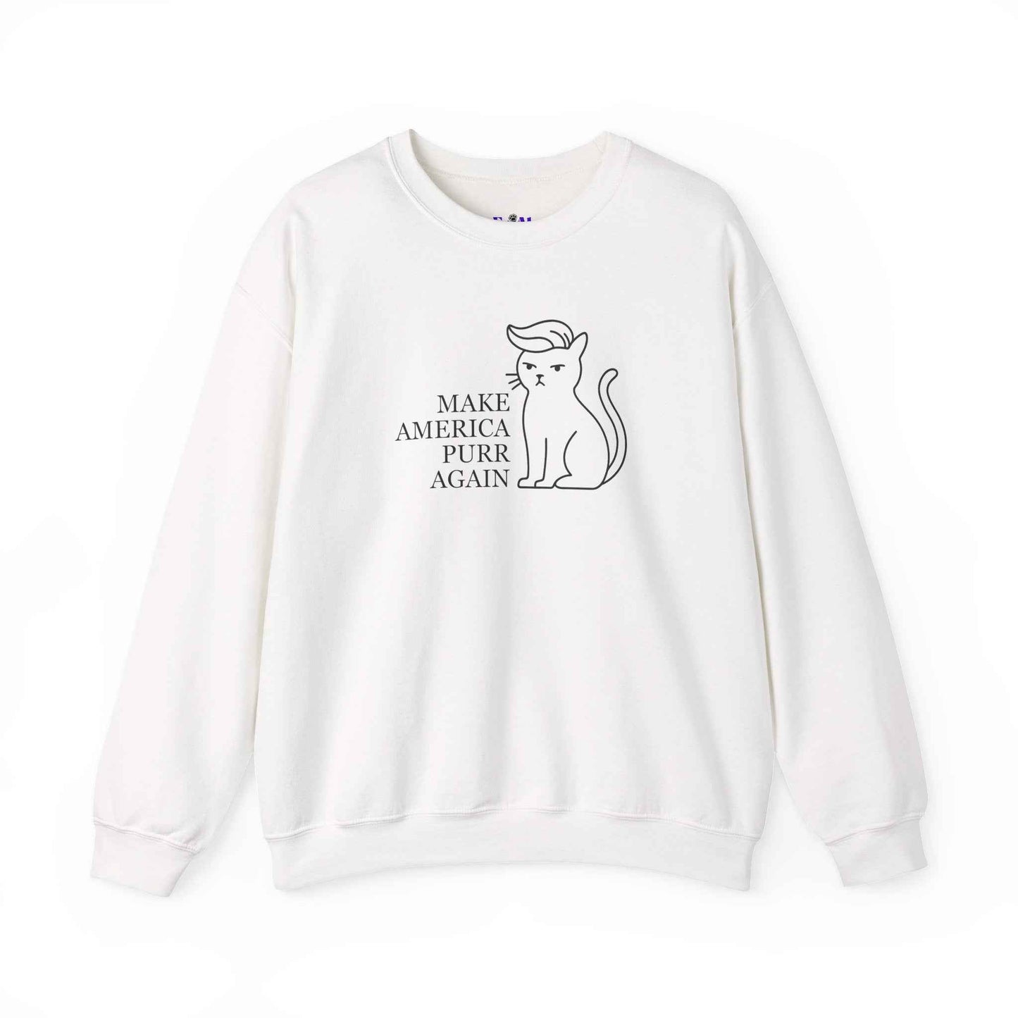 Rendre l'Amérique Purr à Nouveau Sweatshirt Parodique de Chat