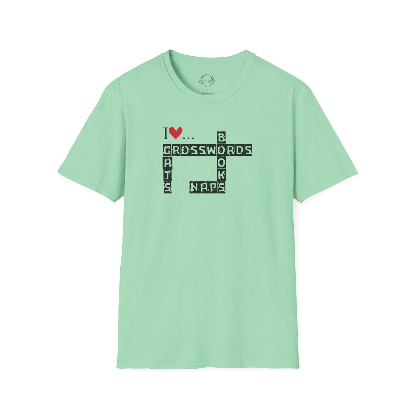 Purrfectly Cozy Crosswords Unisex T-Shirt - Korvel