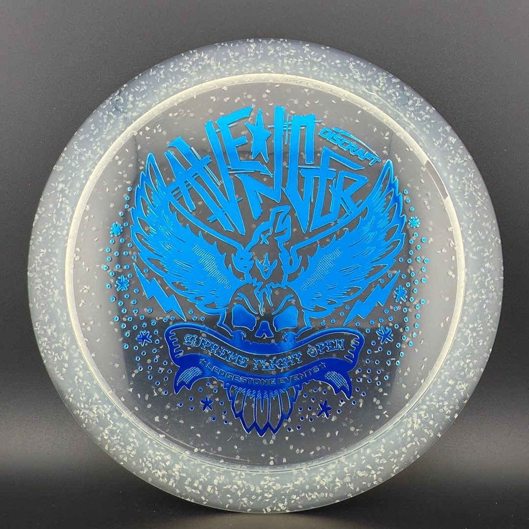 Glo Confetti CryZtal Avenger - Premium Disc Golf Driver