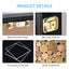 Large Sports Card Display Cases. Wooden, UV - protected acrylic fronts. For football, basketball, hockey cards. - Korvel