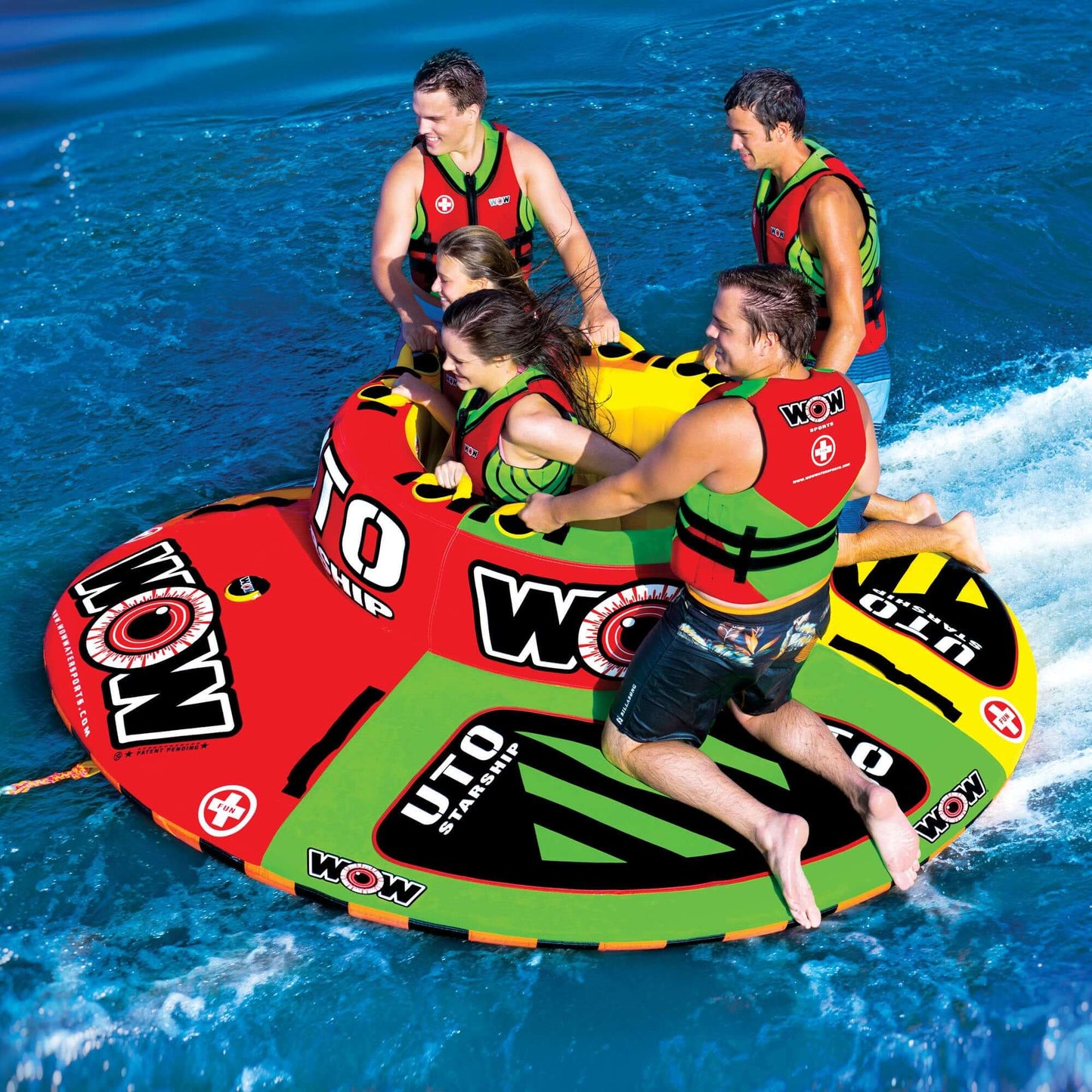 Wow Watersports UTO Starship 1-5 Person Towable Tube