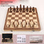 Magnetic Chess Folding Solid Wood Double Queen Set Chessboard Adult Board Game Children's Puzzle Toy - Korvel