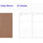 Midori Traveler's Notebook Refill - Blank Dot Grid Paper