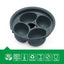 Premium Kitchen Egg Steamer with 4-Hole Holder