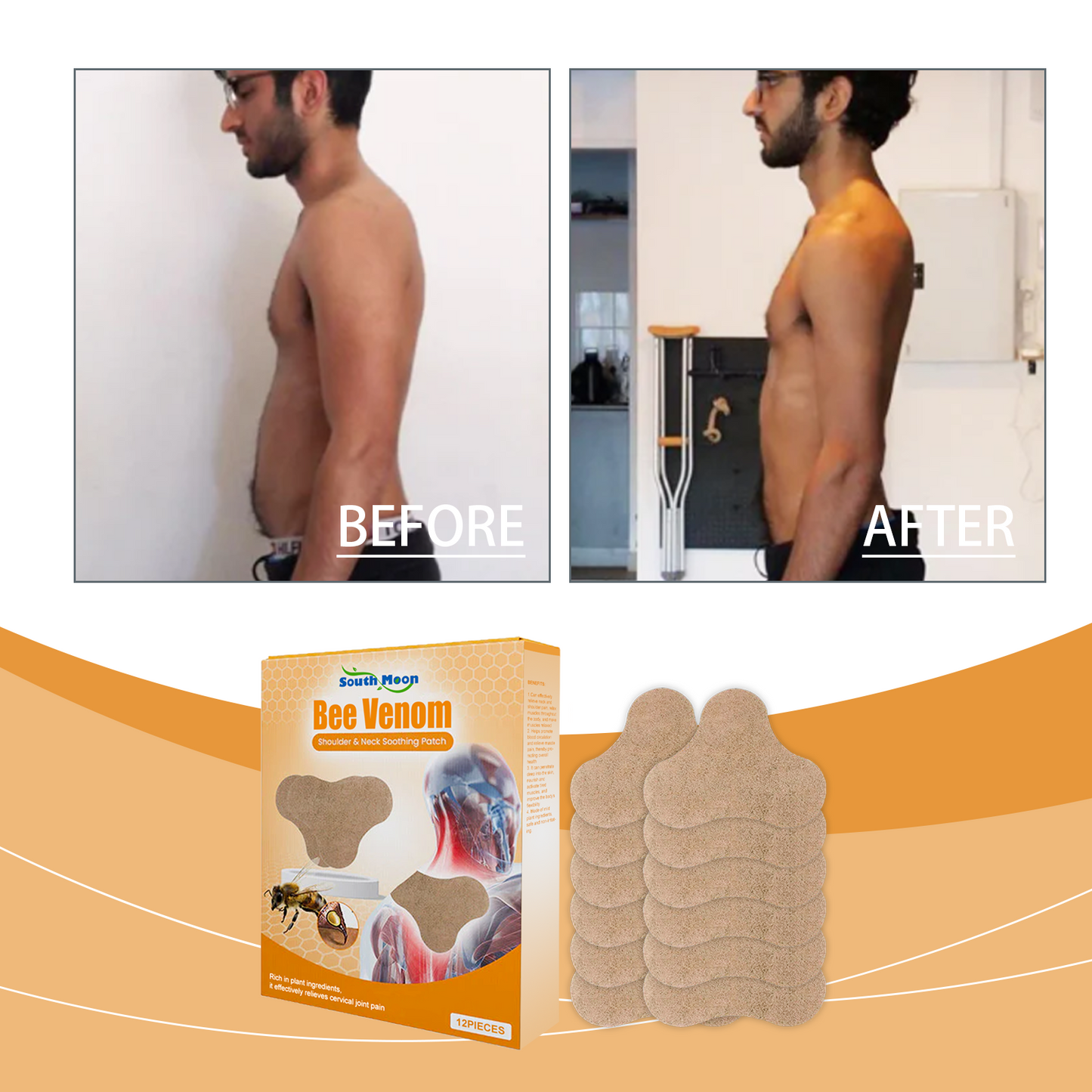 Cervical Pain Relief Patch for Back and Shoulder Care