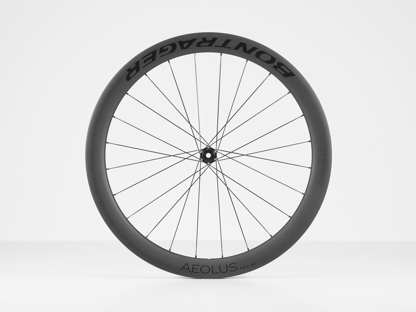 Rueda delantera Bontrager Aeolus Pro 51 Disc TLR - Negra