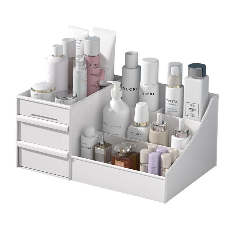 Drawer style cosmetic storage box jewelry sorting skincare tabletop dressing table - Korvel