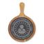 Ensemble de planche à charcuterie exécutif - Bois d'acacia gravé