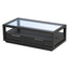 Table basse en bois moderne U-Can avec 2 tiroirs
