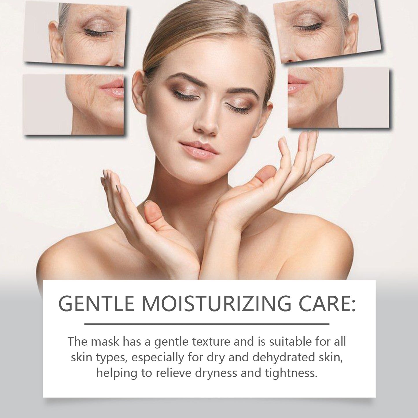 Collagen Moisturizing Mask Gently Nourishes And Moisturizes Skin, Strengthens Skin, Reduces Fine Lines And Moistens Skin - Korvel