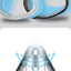 Ventilator BMC-FM Mouth And Nose Mask Ventilation Mask Silicone Mask Household Universal Nose Mask Set - Korvel