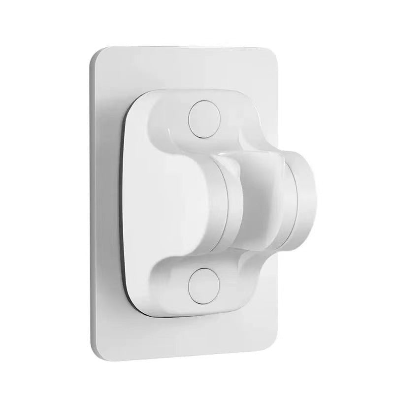 Shower base bracket bathroom no drilling adjustable suction cup mobile hook shower head rotating suction cup - Korvel