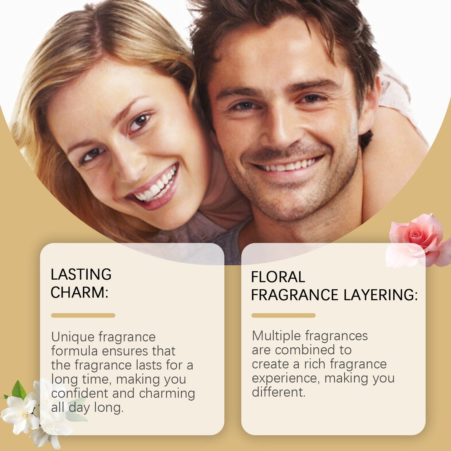 Charm Cologne Natural Fresh Light Elegant Charm Atmosphere Dating Light Fragrance Lasting Fragrance Elegant Perfume - Korvel