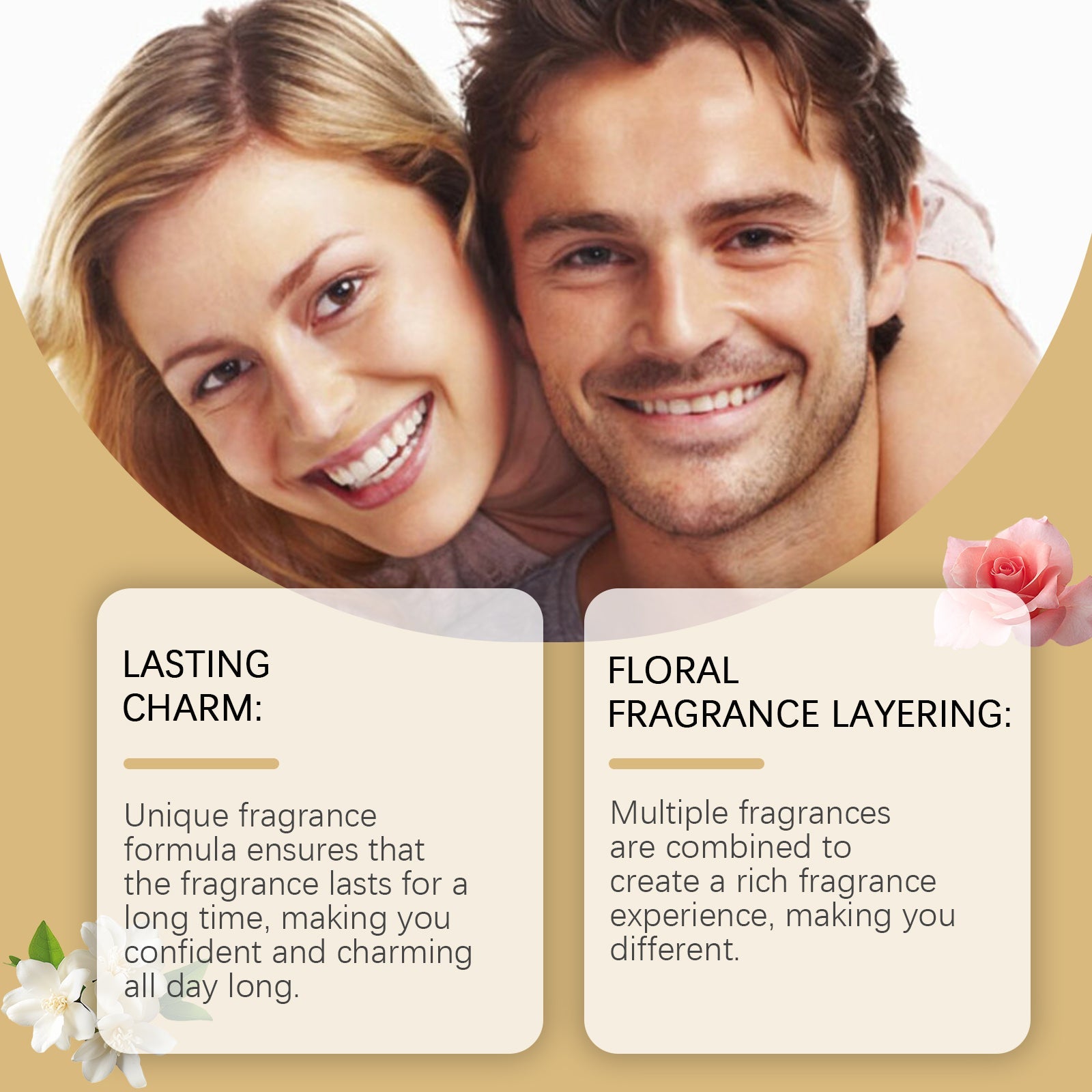 Charm Cologne Natural Fresh Light Elegant Charm Atmosphere Dating Light Fragrance Lasting Fragrance Elegant Perfume - Korvel