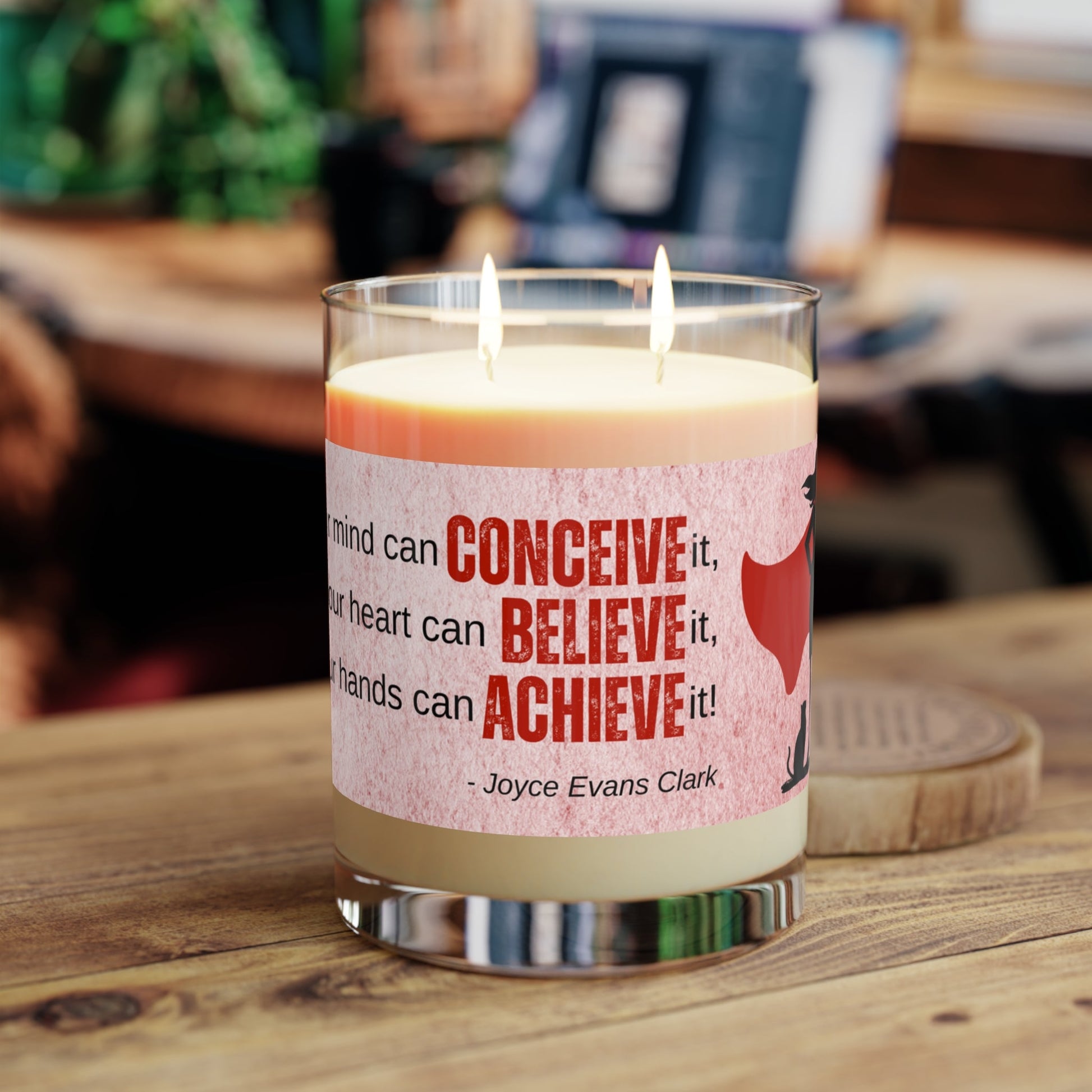 Elevate Your Space with Perception Aromatherapy Candle - 11oz Glass Jar - Korvel