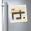 Whimsical Cat-Themed Crosswords Magnets - Korvel
