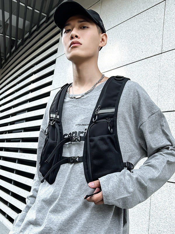 Premium Crossbody Tactical Vest Bag for Outdoor Adventures