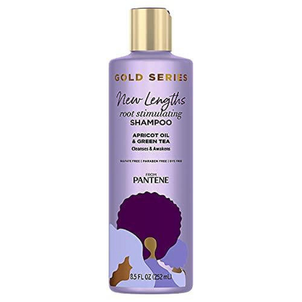Shampoing stimulant des racines Pantene Gold Series New Length - 8,5 Fl Oz