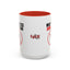 Make Politics Boring Again Parody Mug – Two-Tone Ceramic Coffee Cup