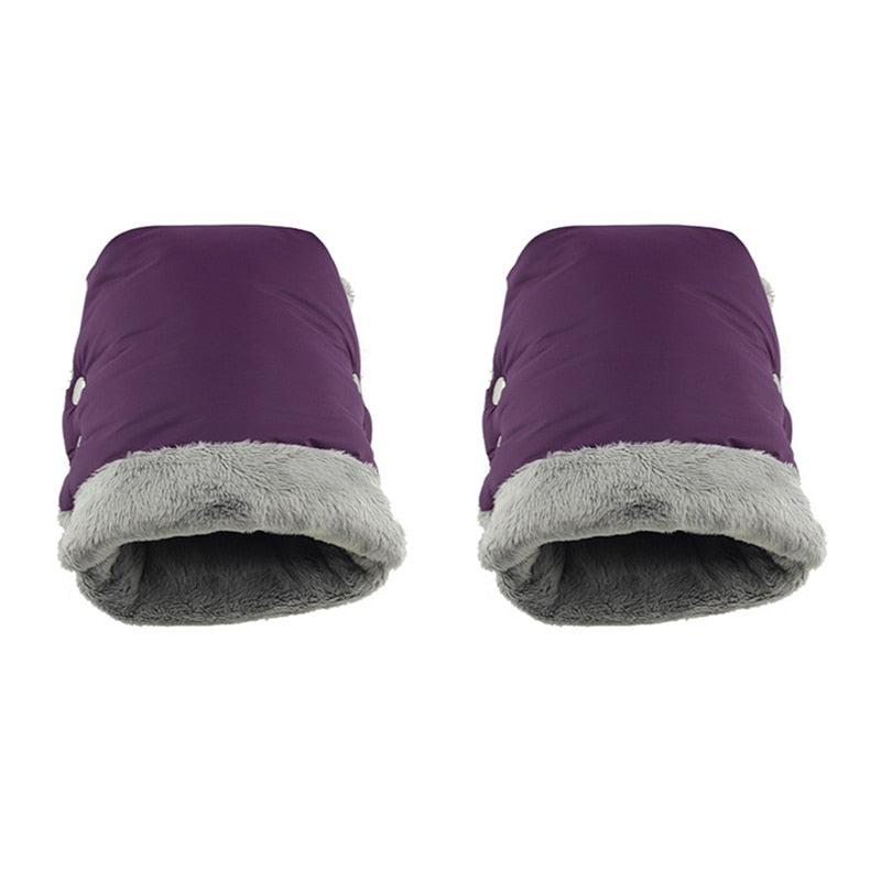 Baby Stroller Gloves Winter Pram Hand Muff Waterproof Pram Accessory Mitten Baby Buggy Clutch Cart Thick Gloves - Korvel