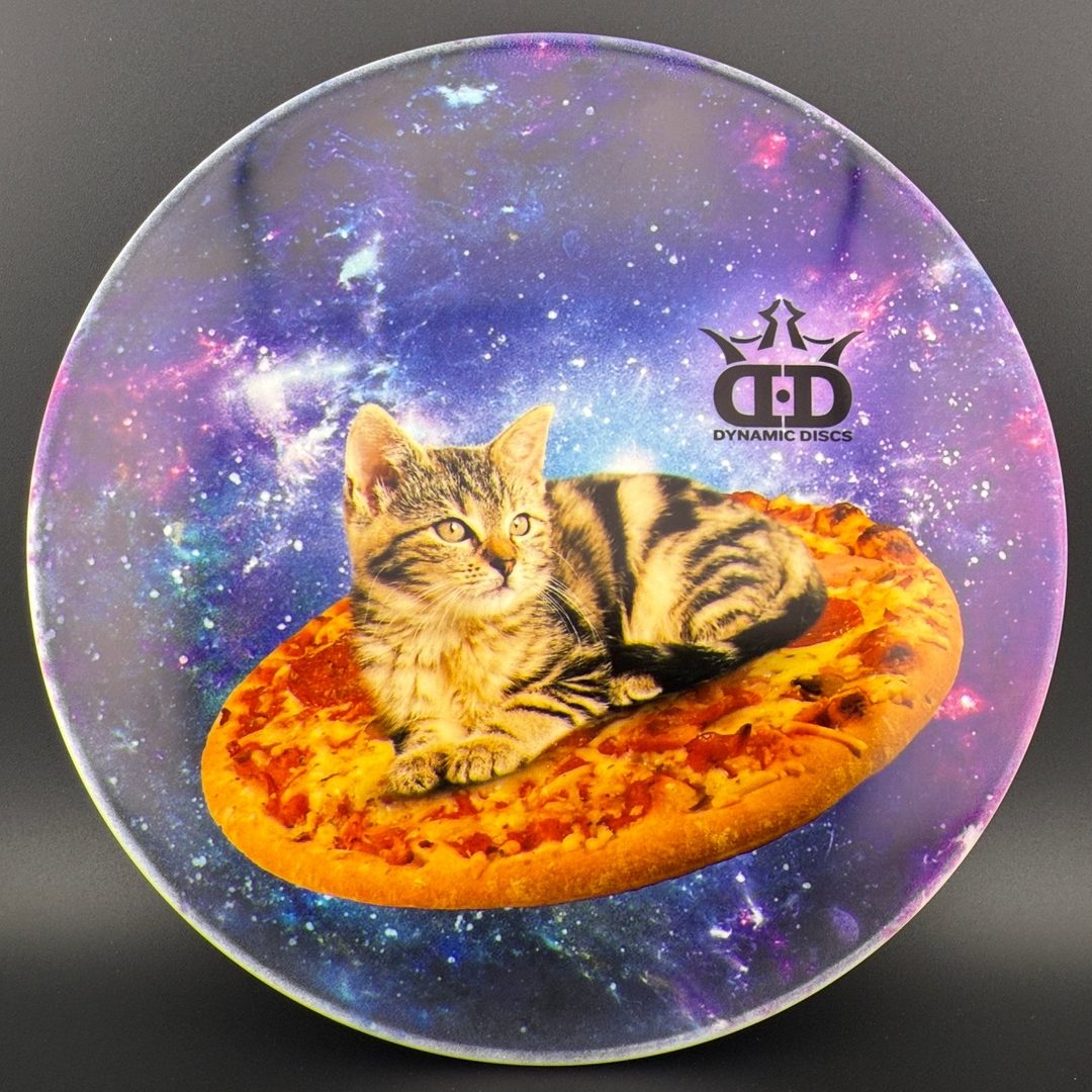 Fuzion Judge - DyeMax - Space Kitty Pizza Disc Golf Putter