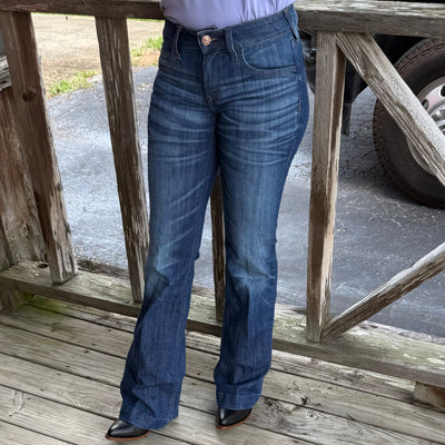 Ariat Women's Bessie Slim Fit Trousers - Irvine Wash - Korvel