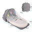 Portable Bed Foldable Baby Bed Travel Sun Protection Mosquito Net Breathable Soft Infant Folding Sleeping Basket With Toys - Korvel