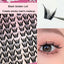 Sunflower Comics Pure Desire Eyelash Simulation Natural Thickening Large Segmented Trilogy False Eyelash Laziness - Korvel