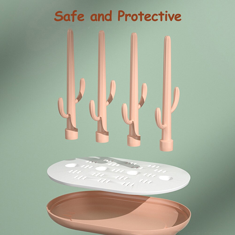Baby Bottles Dryer Milk Bottle Drain Rack Bottle Rack Drying  Washing Drying Feeding Bottles Dryer for Space Saving - Korvel