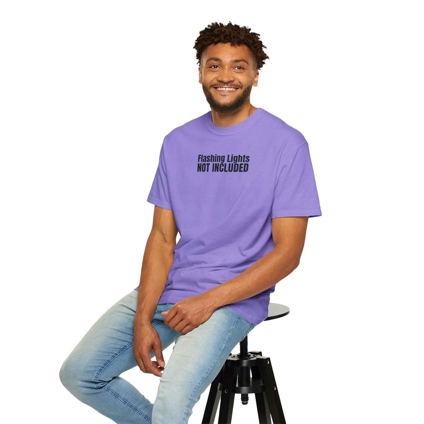 Flashing Lights Not Included T-Shirt | Epilepsy Awareness