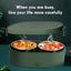 Power Bank USB Self Heat Lunch Box Electric Food Warmer Heated Lunch Box Electric USB For Office Outdoor - Korvel