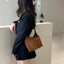 Fashionable and Versatile Cowhide Shoulder Bag
