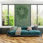 Elegant 24.5" Leaves Wreath for Home Decor