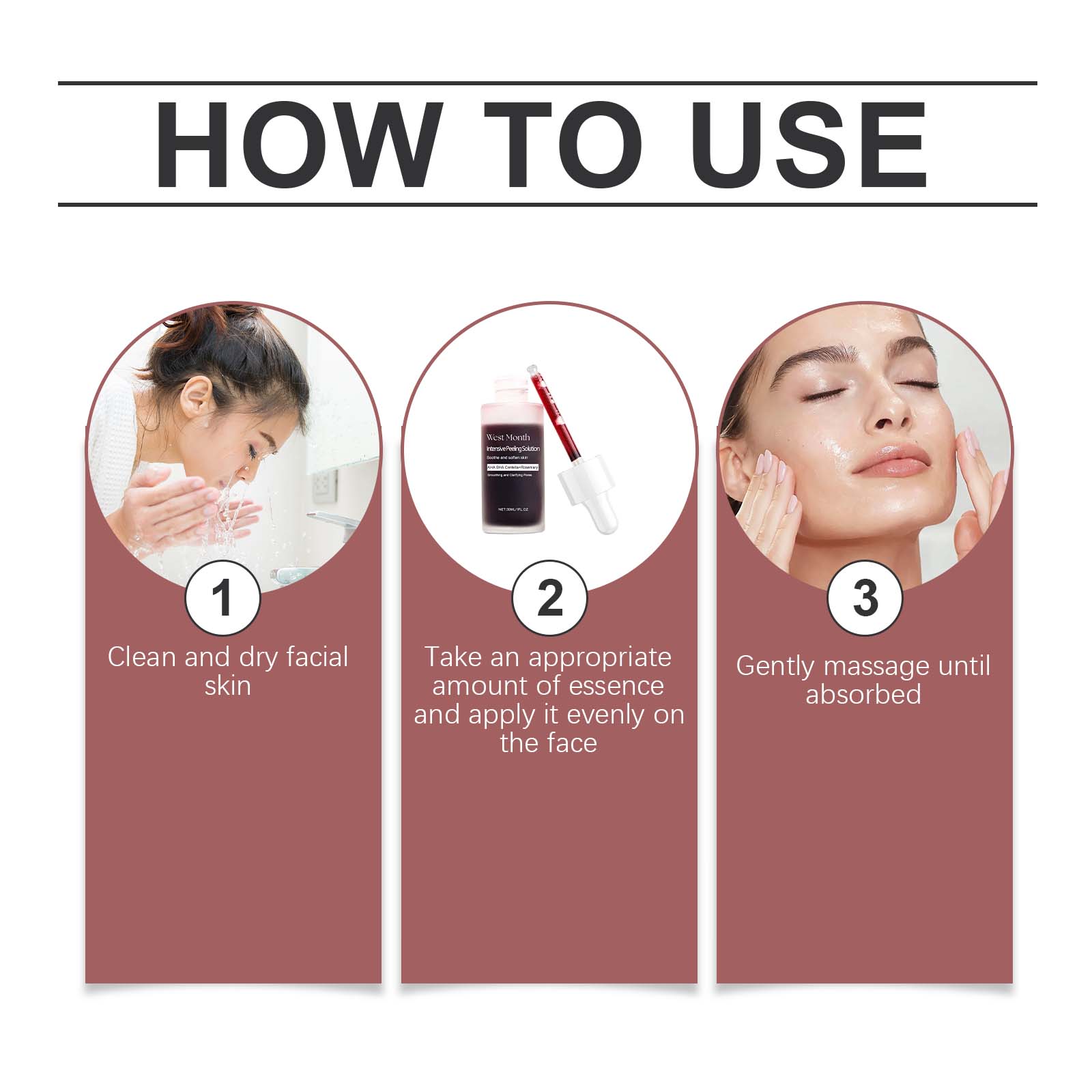 Exfoliating And Brightening Serum, Moisturizing, Cleansing, Hydrating And Brightening Facial - Korvel