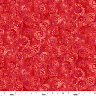Tela de Algodón Orchid con Textura de Remolino de San Valentín Spiral Storm 118"