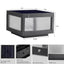 Dimmable Solar Wall Lamp for Pathway Lighting