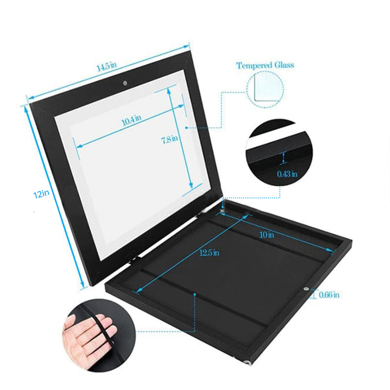 Children Art Frames Magnetic Front Open Changeable Kids Frametory for Photo Drawing Paintings Pictures Display - Korvel