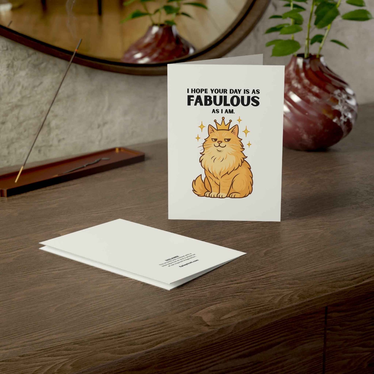 Espero que tu día sea tan fabuloso como yo - Set de Tarjetas de Felicitación
