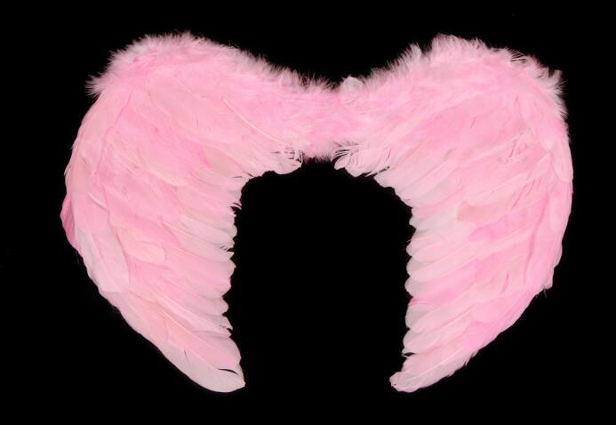 Elegant Feather Angel Wings Costume for Adults