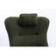 35.5-Inch Soft Teddy Fabric Rocking Chair with Pockets